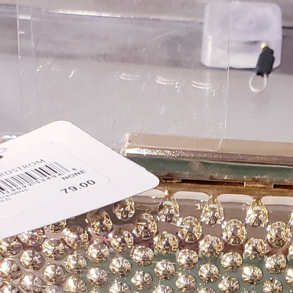 Silver Clutch Bag Elegant Metal Masterpiece - Picture 5 of 5